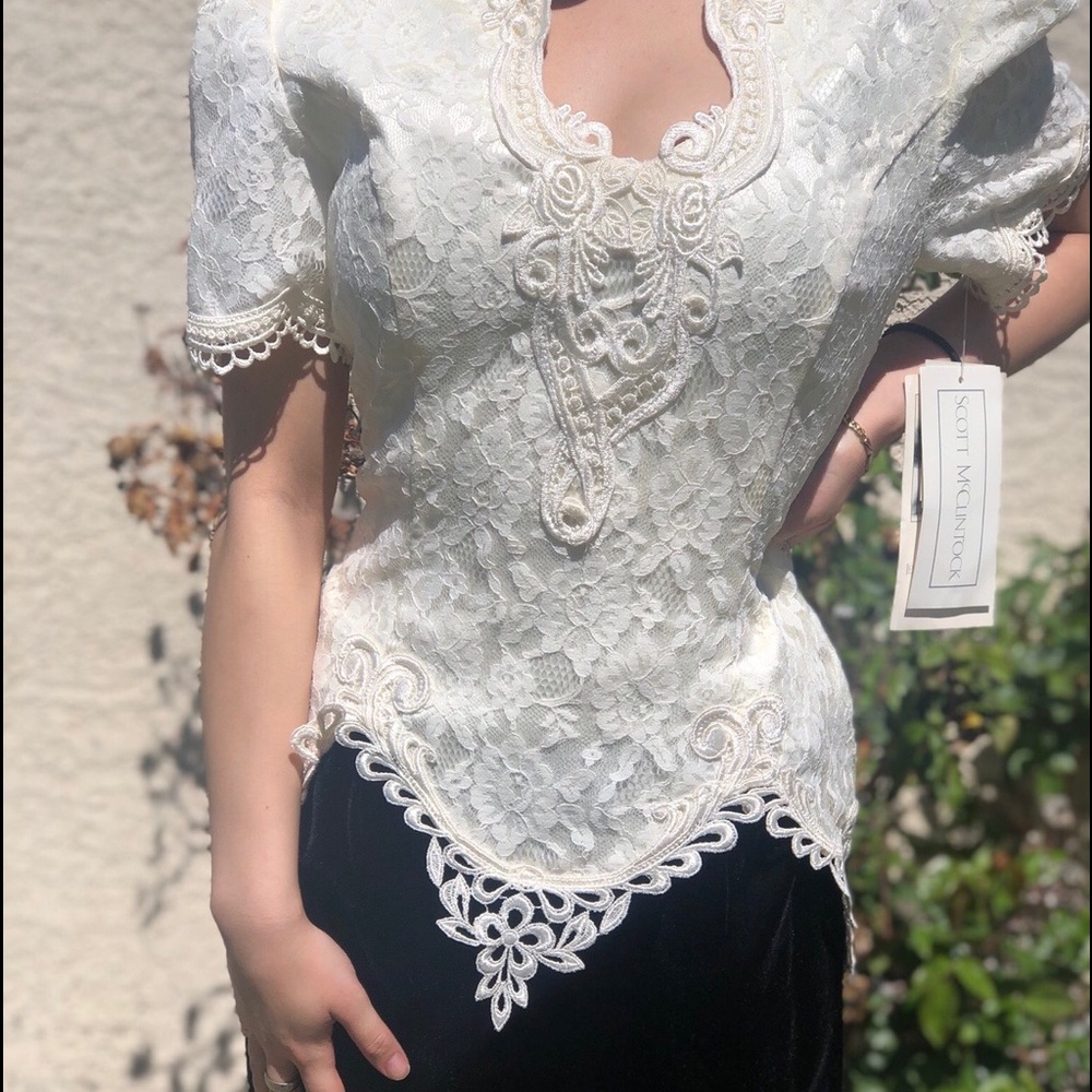 TRUE VINTAGE Jessica McClintock/SCOTT dress